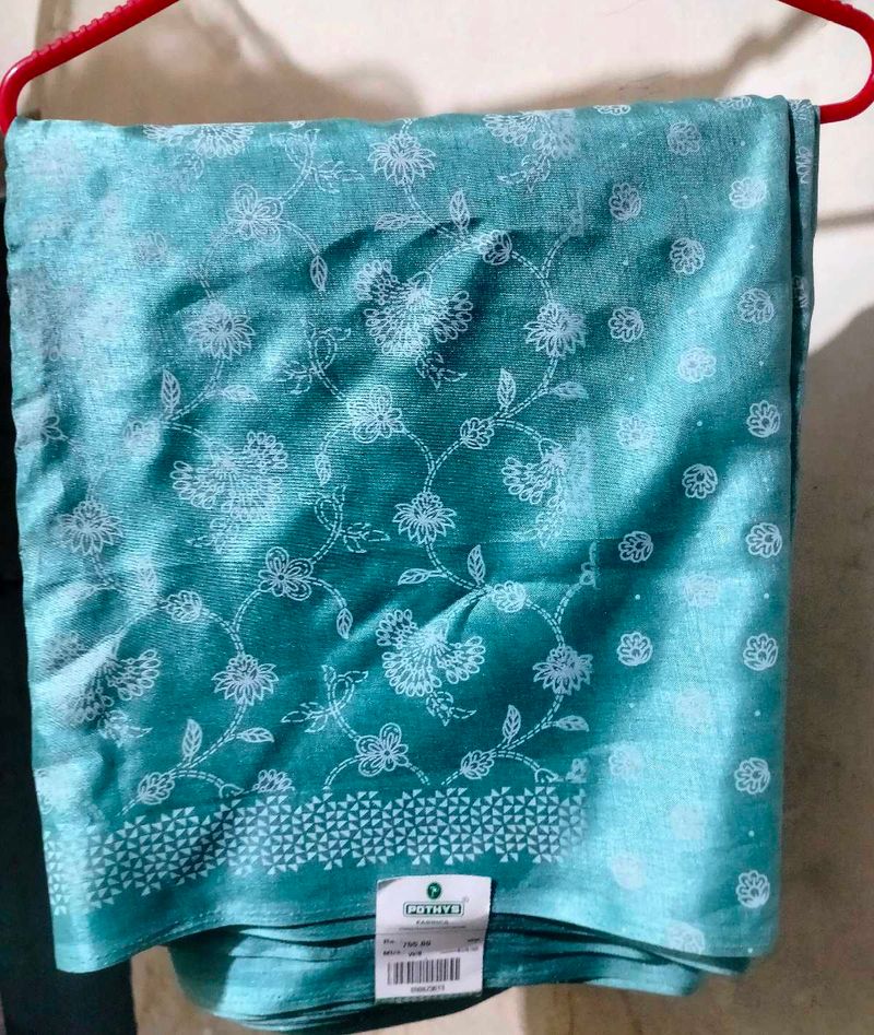 Elegant Teal Saree