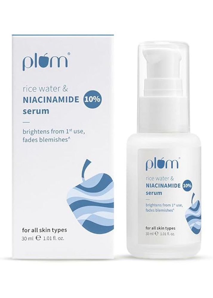 Plum Rice Water &amp; Niacinamide Serum