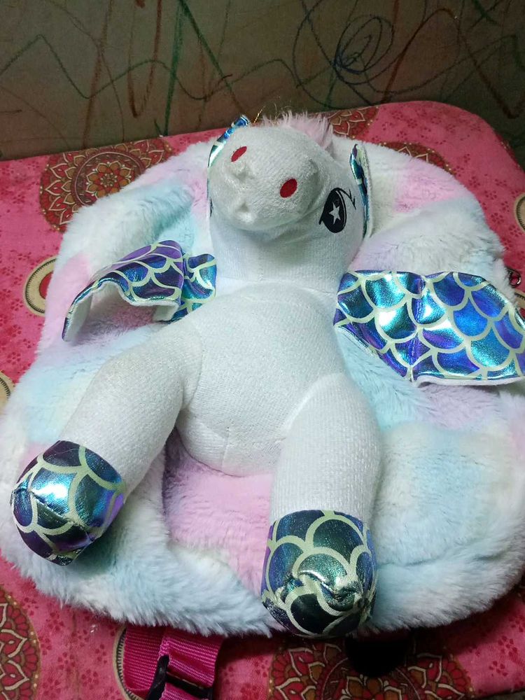 Unicorn Plush Backpack