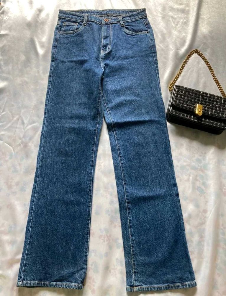 Straight Fit Denim