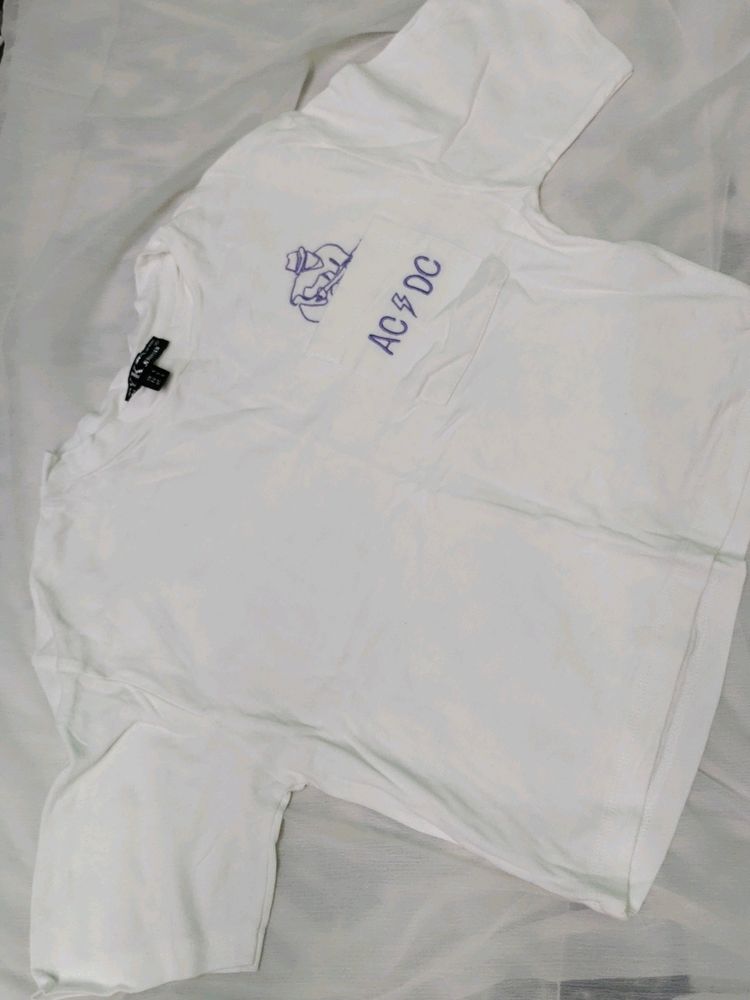 White Crop Top