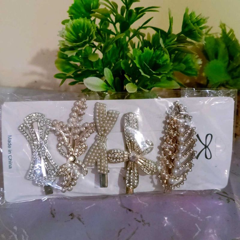 Korean Hair Clip Set