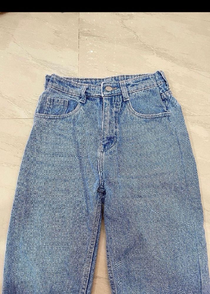 Light Blue Boyfriend Jeans