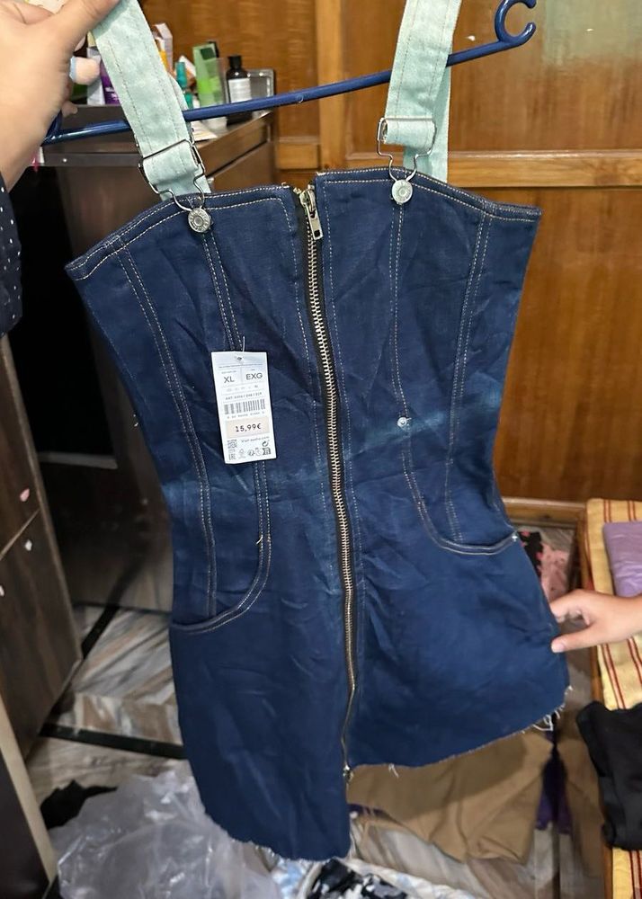 Denim Mini Dress