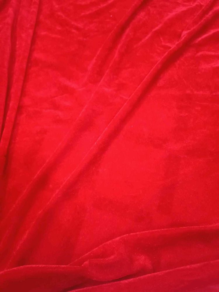 Red Shaneel Cloth New Not Used 4 Meter