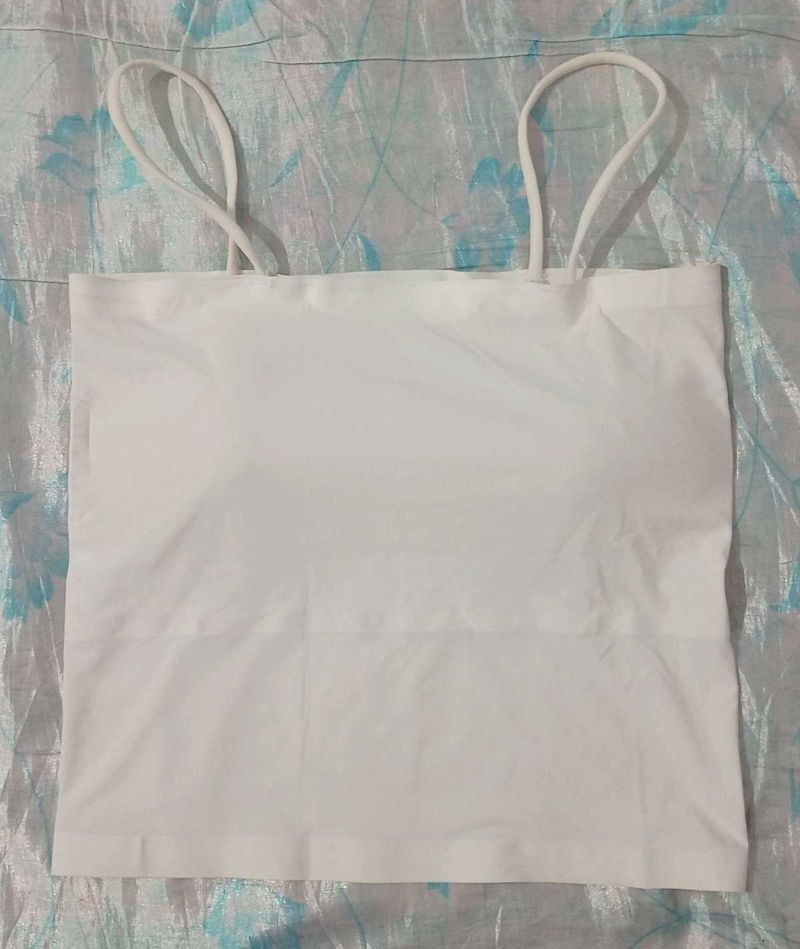 White Spaghetti Strap Top