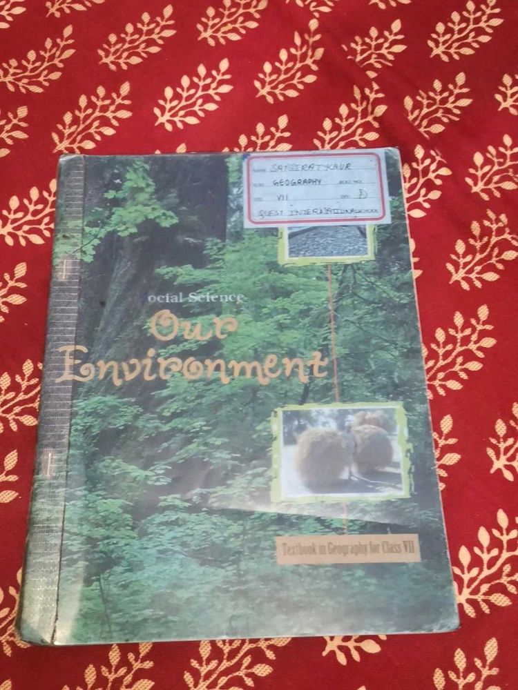 Class 7 Ncert Geography Book