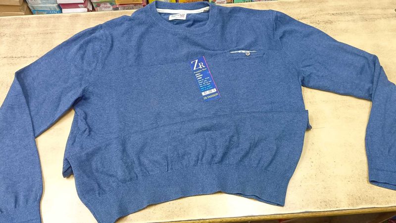 Blue ZR Fashion Sweater