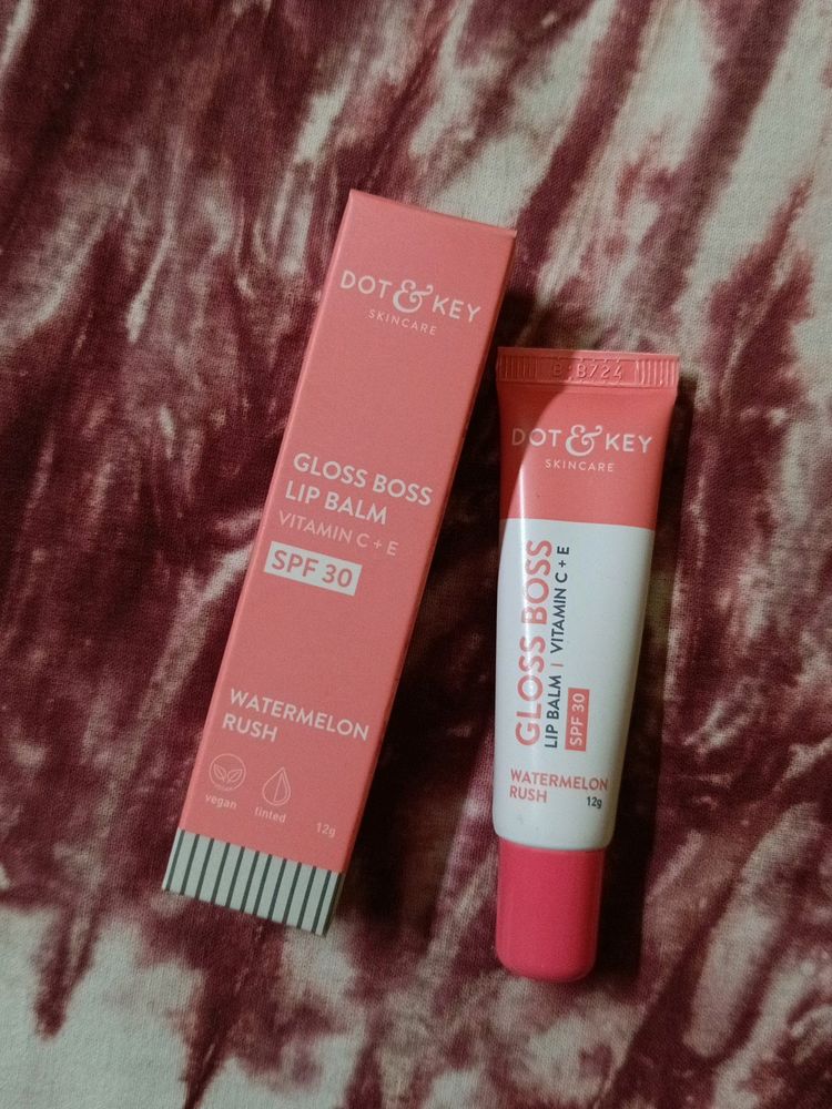 Dot &amp; Key Gloss Boss Lip Balm Vitamin C+E SPF30