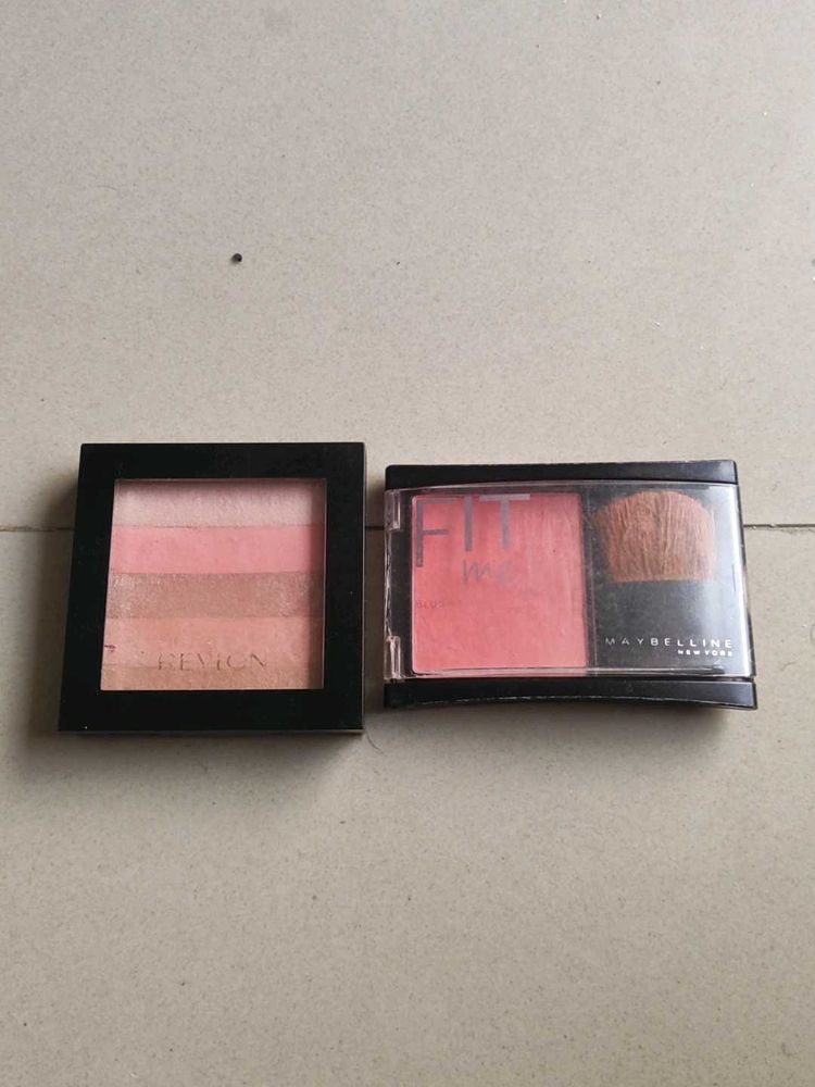 Revlon &amp; Maybelline Blush eyeshadow Duo