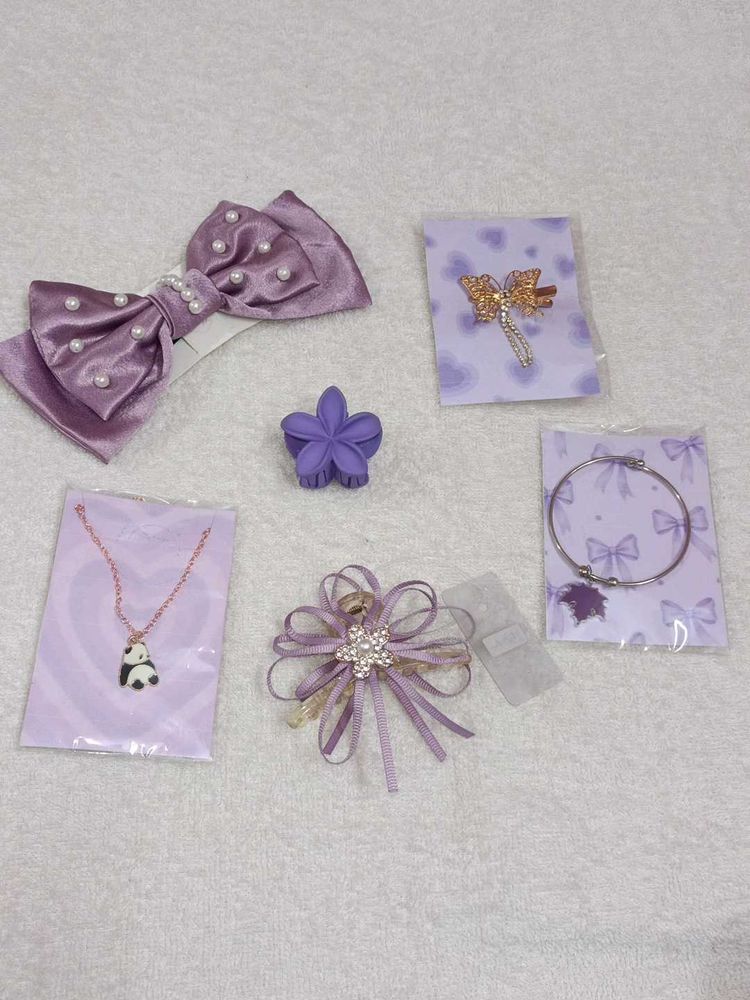 Hair Accessories &amp; Jewelry Set