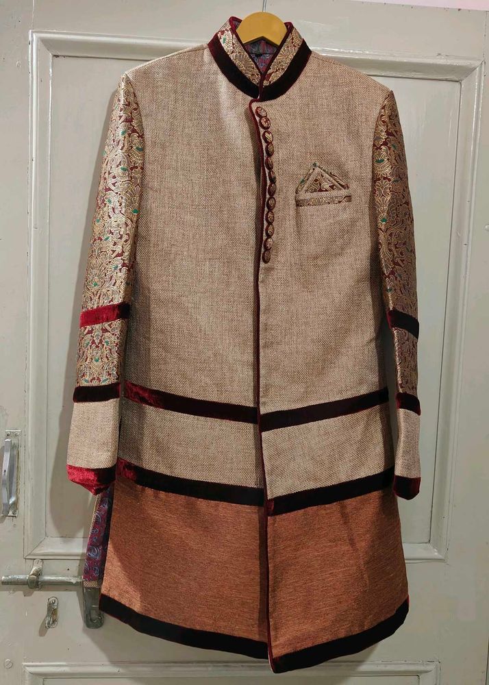 Nude Sherwani