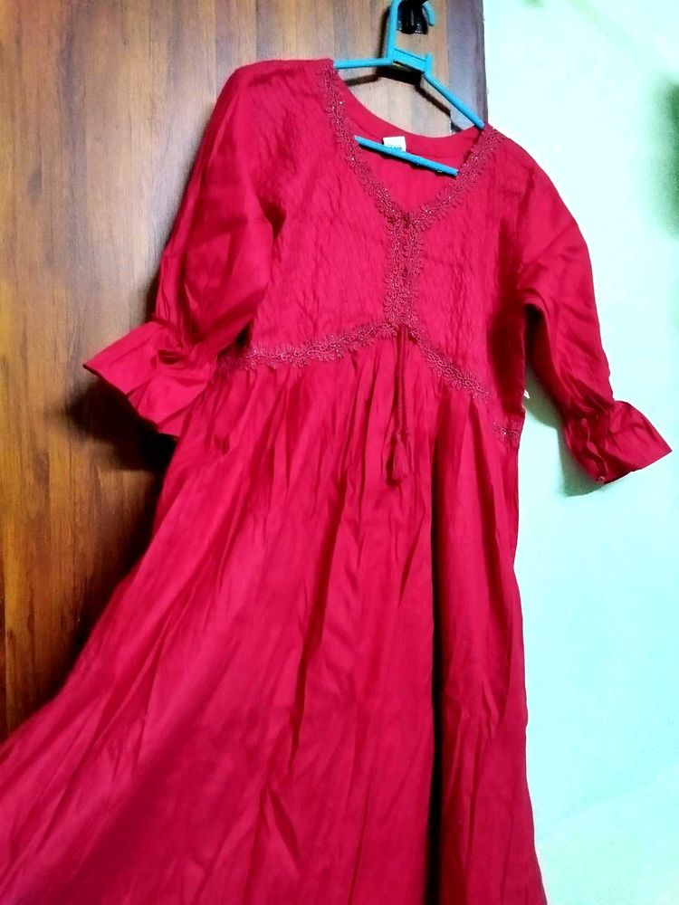 New Long Cotton Gown