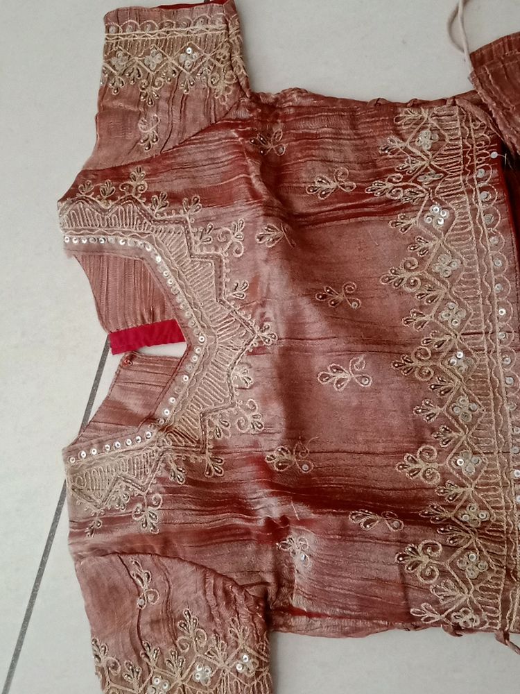 Onion Pink Lehenga Choli