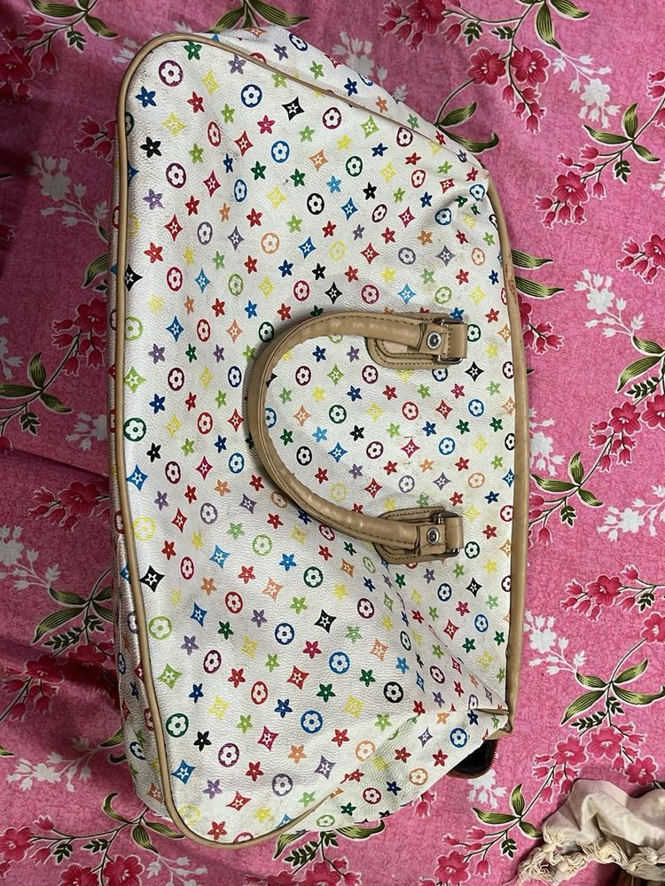 Colorful Patterned Handbag