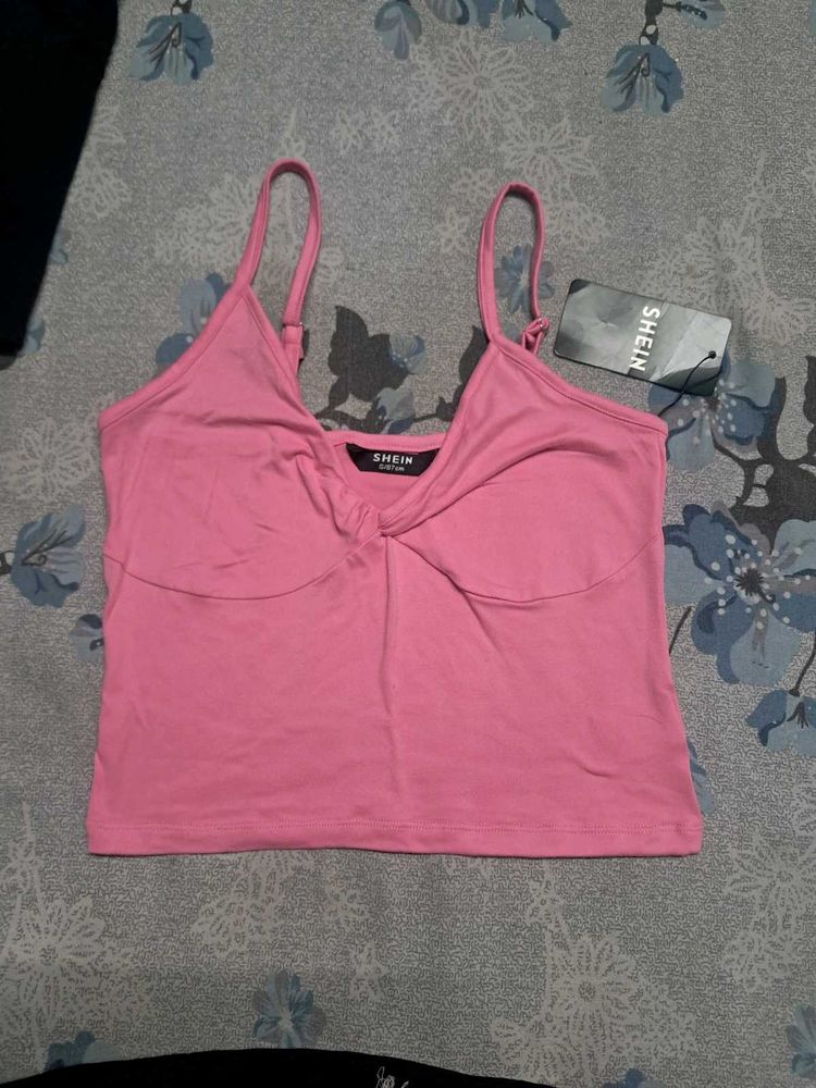 Pink Shein Cami Top - New with Tags