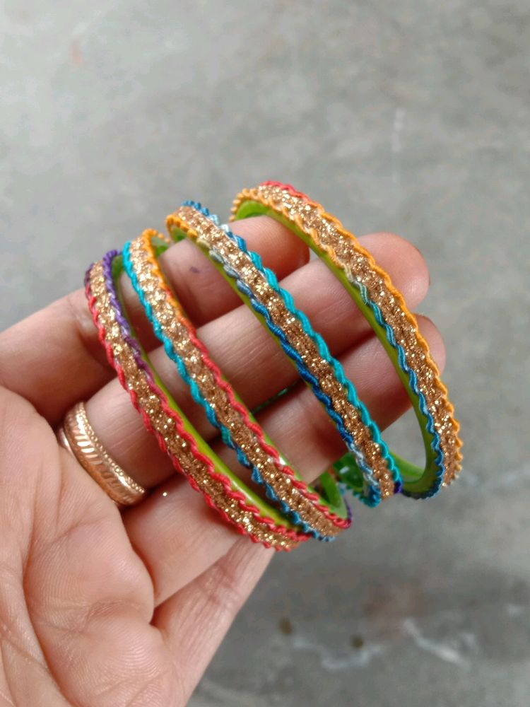 4 Handmade Designer Bangles