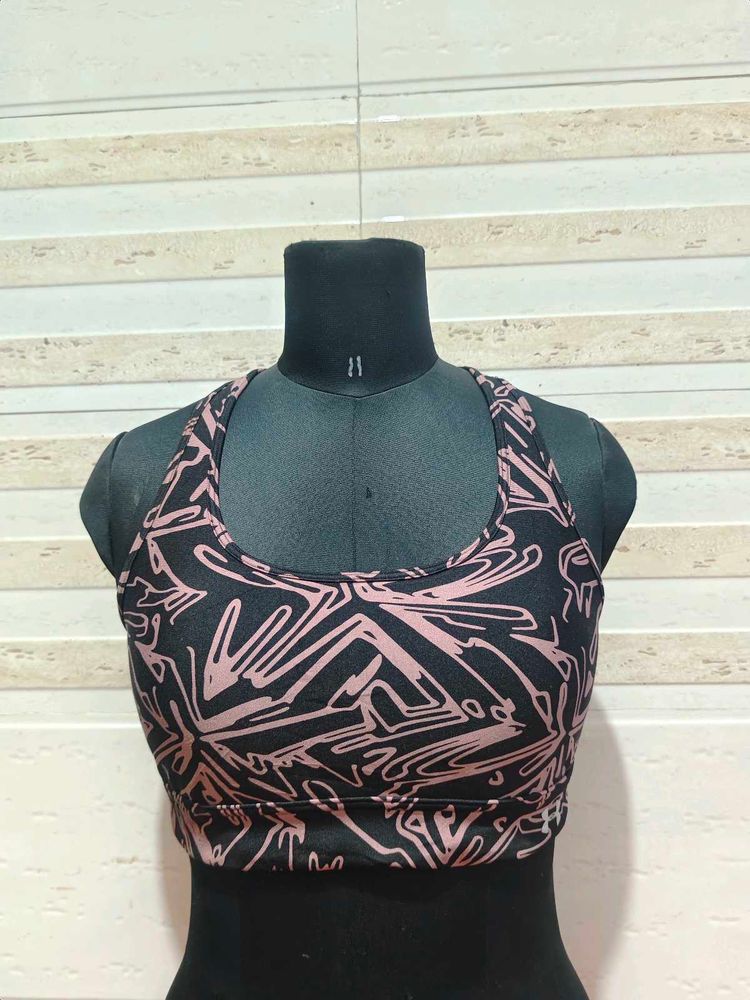 Under Armour Printed Sports Bra Size L