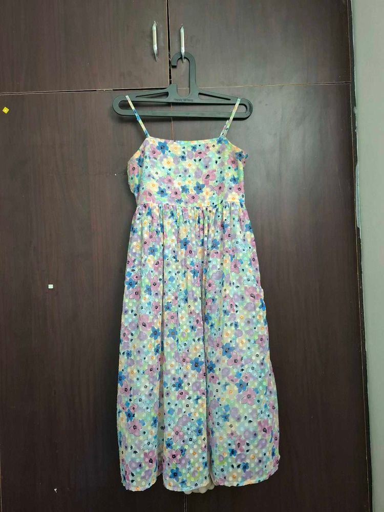 soft flower dress