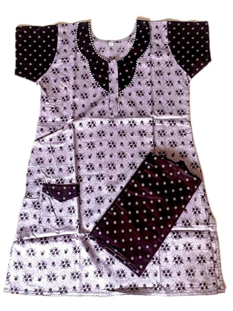 Floral Print Night Suit