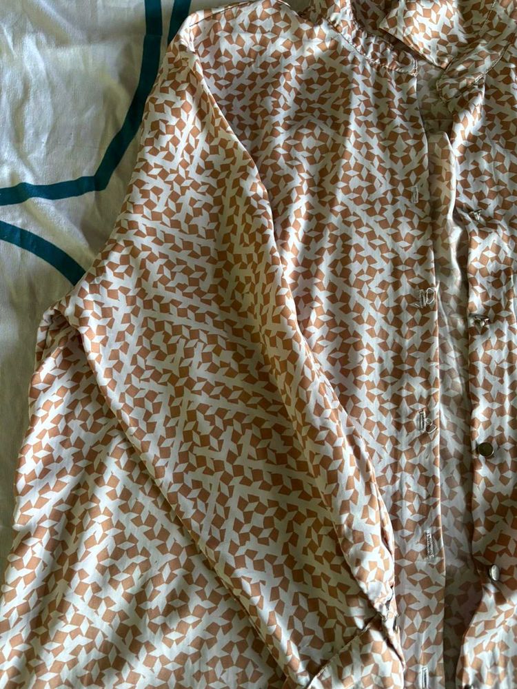 Patterned Men's Shirt