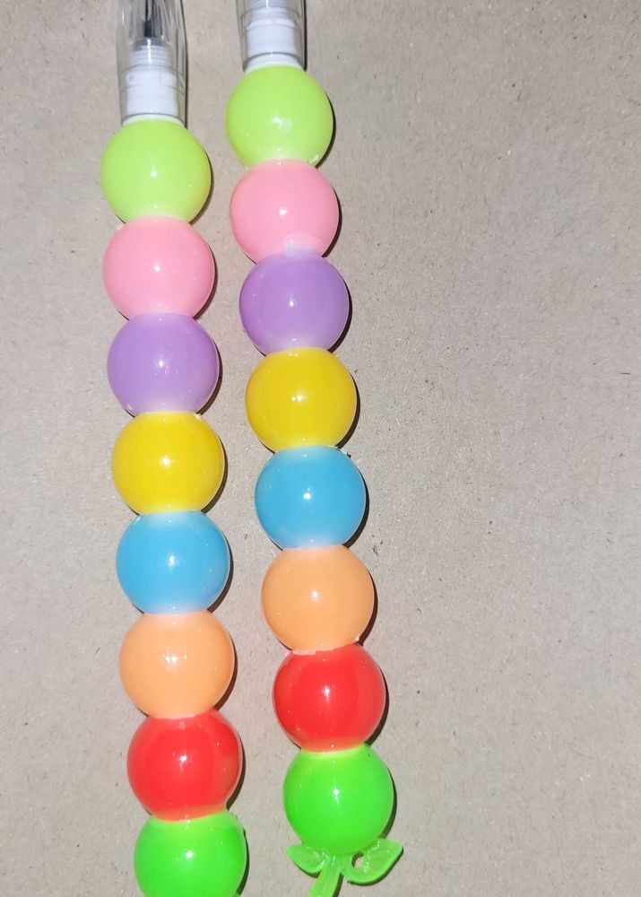 Cute Pastel Beaded Pens