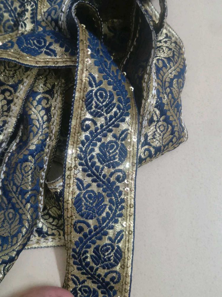 Blue &amp; Gold Lace