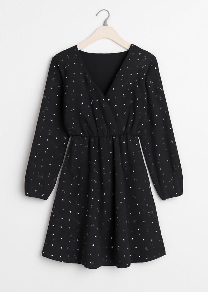 Black Polka Dot Dress