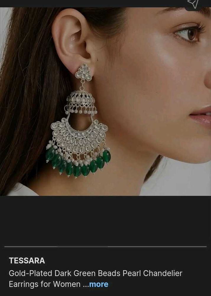 Emerald Chandelier Earrings