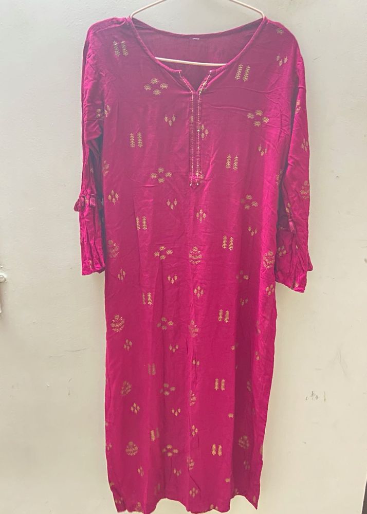 Elegant Pink Kurta