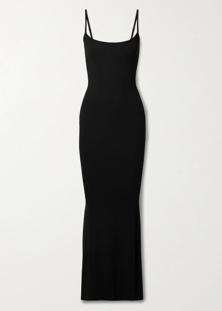 Elegant Black Slip Dress