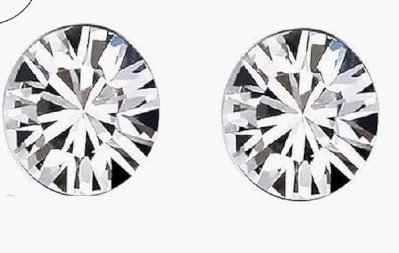 diamond magnetic studs without piercing for men an