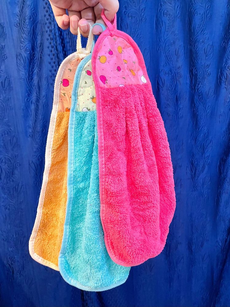 Hanging Hand Kitchen/Bathroom 3 Towels🤩