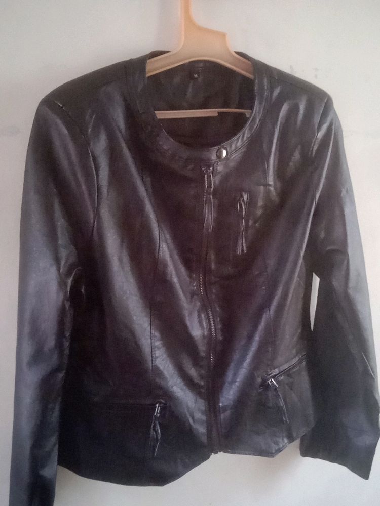 Black Stylish Leather Jacket
