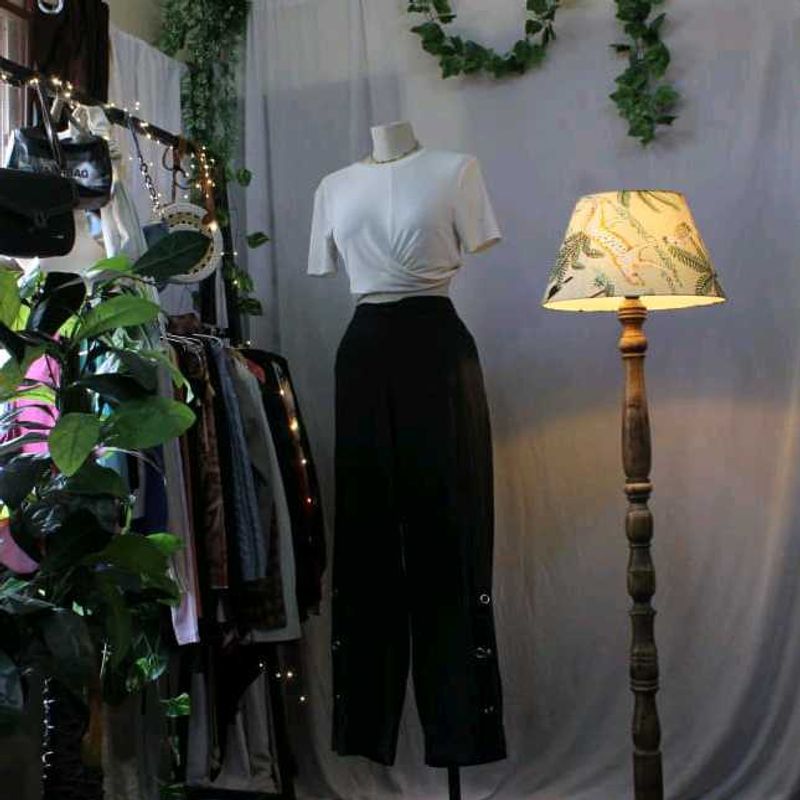 Stylish Black Wide Leg Pants