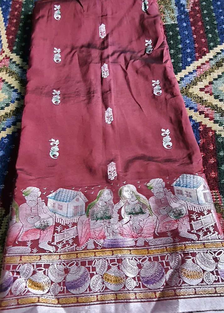 Red Saree