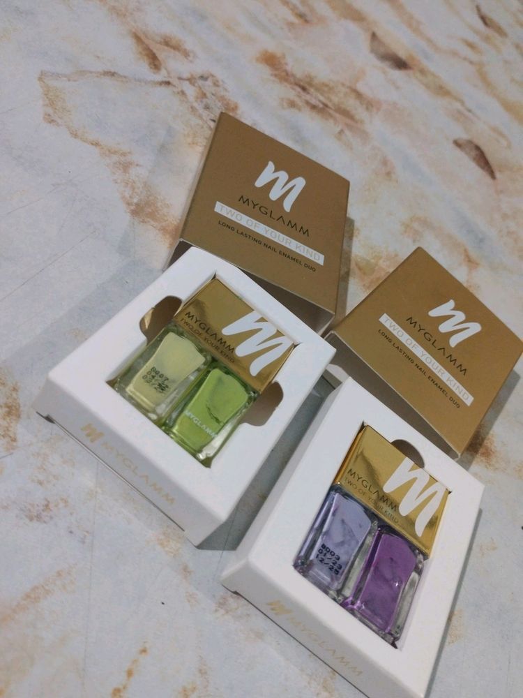 Beautiful Shades Of Pastel Green And Purple Combo!