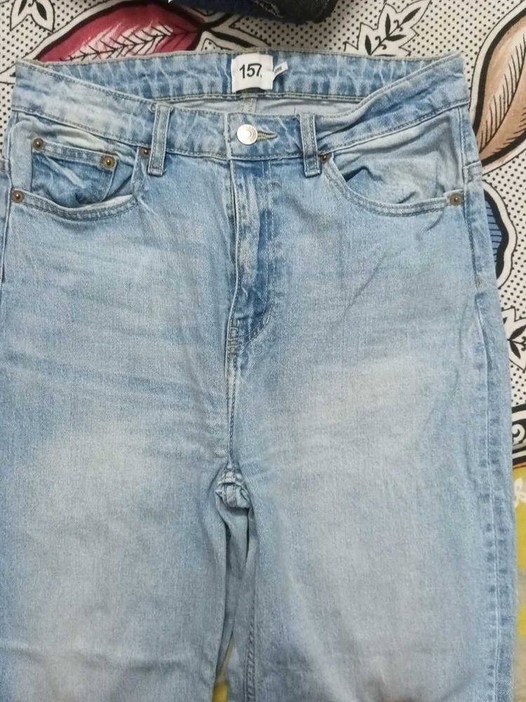 Light Wash Denim Jeans