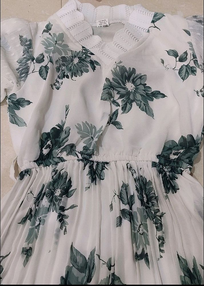 Floral Chiffon Dress