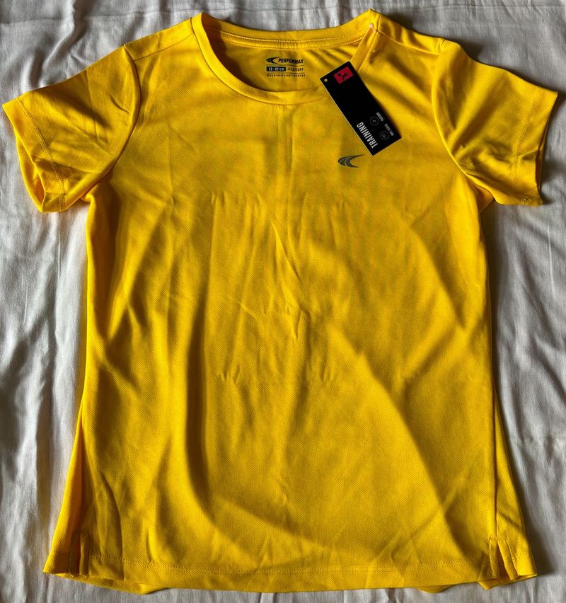 PERFORMAX YELLOW DRY FIT TSHIRT