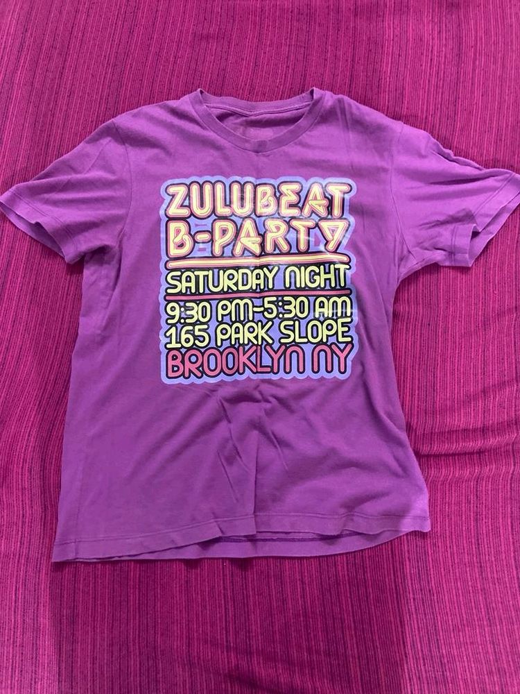 Benetton Dark Pink Printed T-shirt