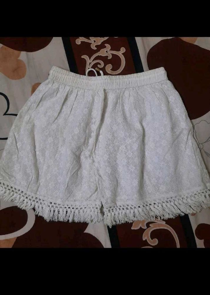White shorts