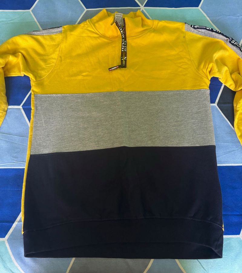 Color Block Pullover