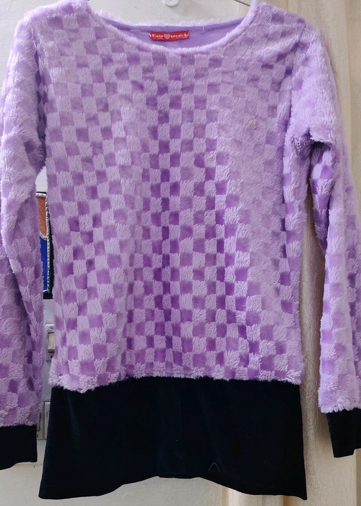 Lavander Sweater Crew Neck