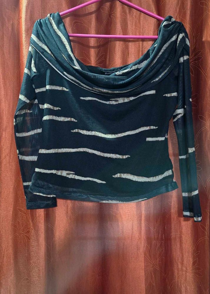 zudios off shoulder top