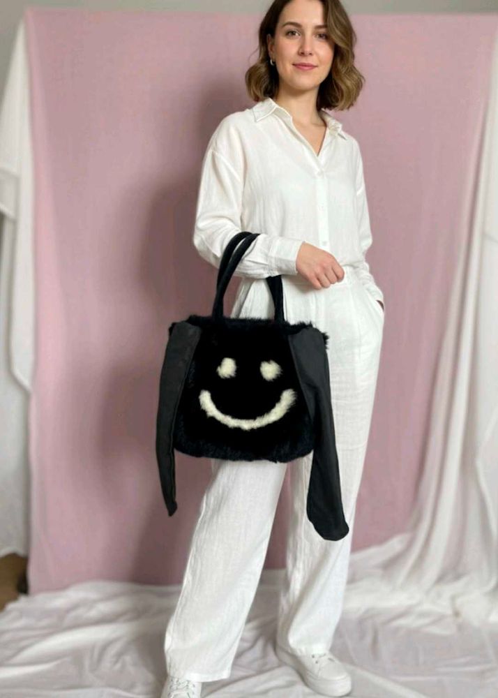 Smiley Face Tote Bag