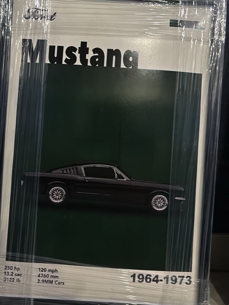 Ford Mustang Poster