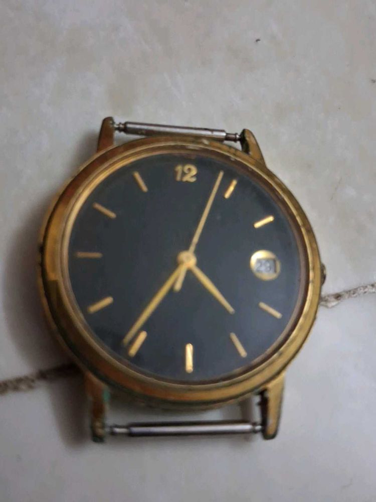 Classic Gold-Tone Wristwatch