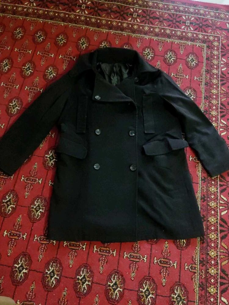 Classic Black Trench Coat