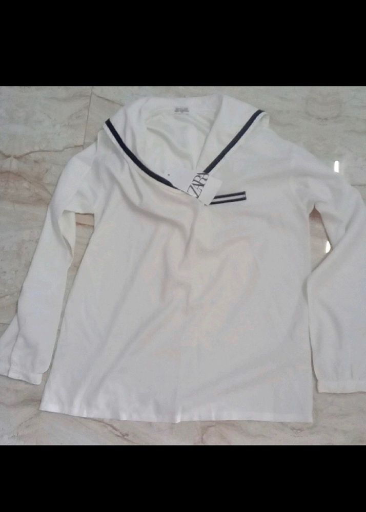 White Korean Shirt